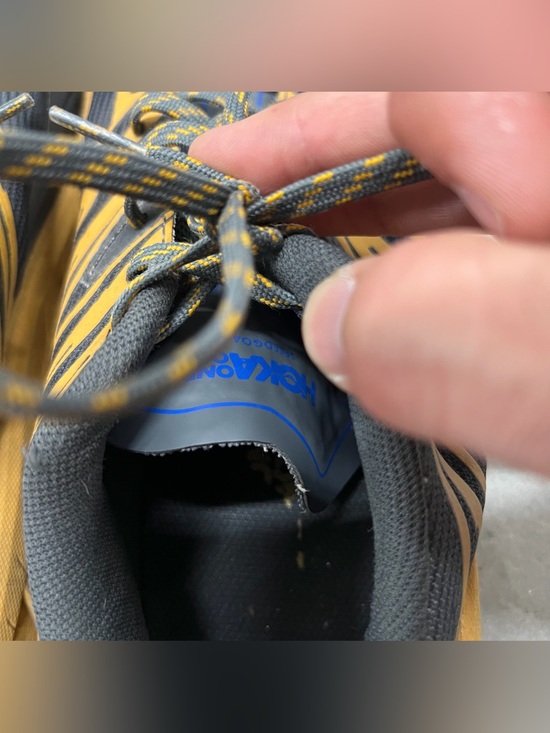 Hoka One One Speedgoat 4 Mens Running Shoes Size 10 Sneakers Golden Yellow main image 5